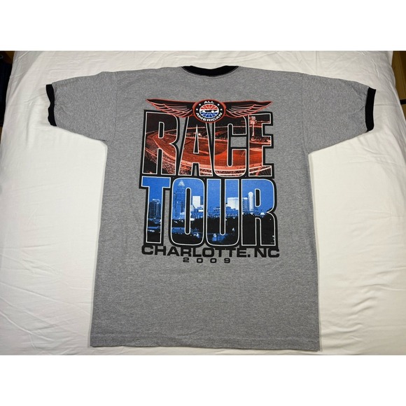 Bayside USA Other - Vtg Bayside All American Race‎ Tour 2009 Tshirt Charlotte Made In USA Large